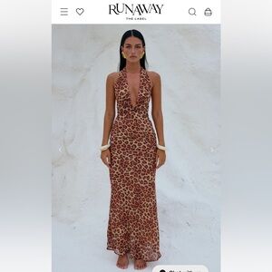 TENAYA MAXI DRESS - LEOPARD PRINT 🐆